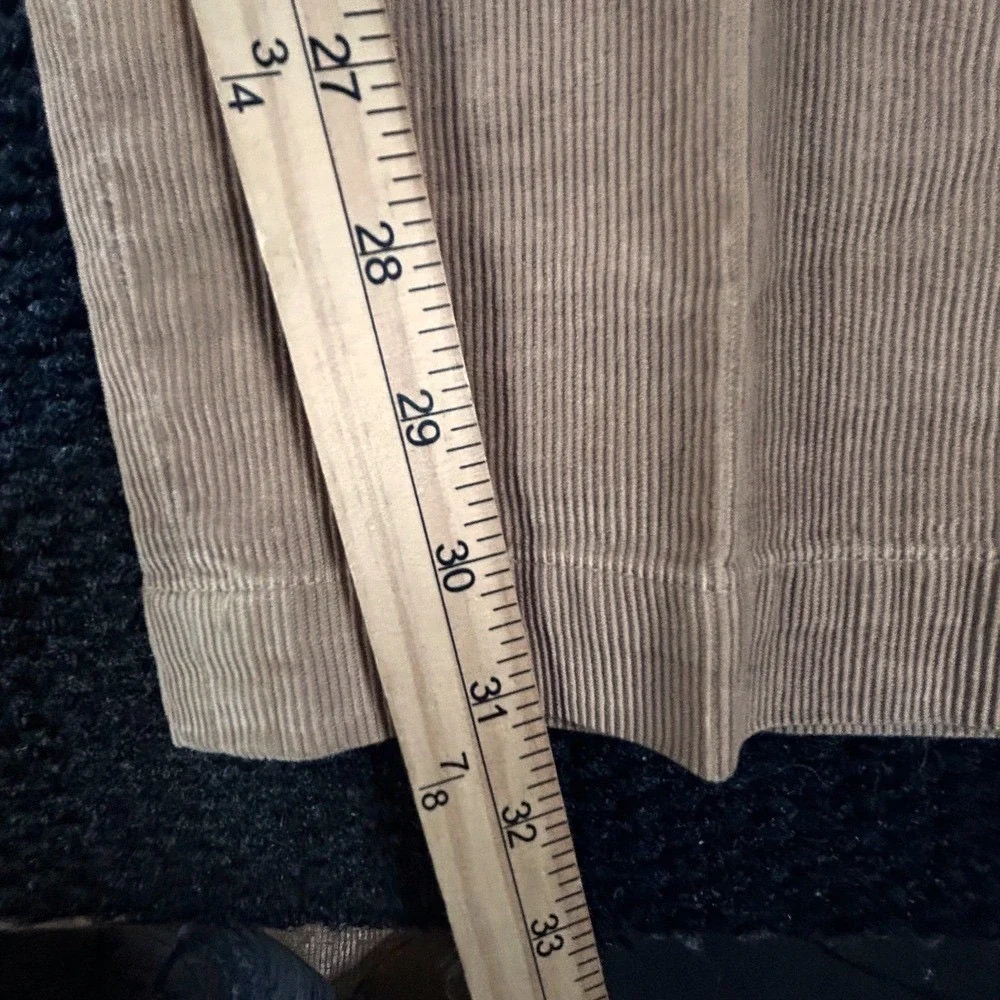 Brooks Brothers Clark Corduroy Pants Tan Mens W36‎ L32 Straight Fit Cotton